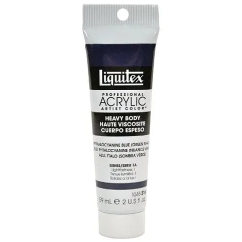 LQX PROF. HEAVY BODY ACRYLFARBE 59ML TUBE PHTHALOBLAU (GRÜNT