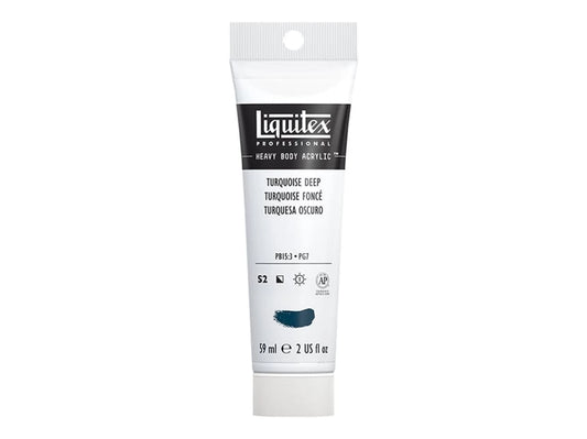 LQX PROF. HEAVY BODY ACRYLFARBE 59ML TUBE DUNKELTÜRKIS