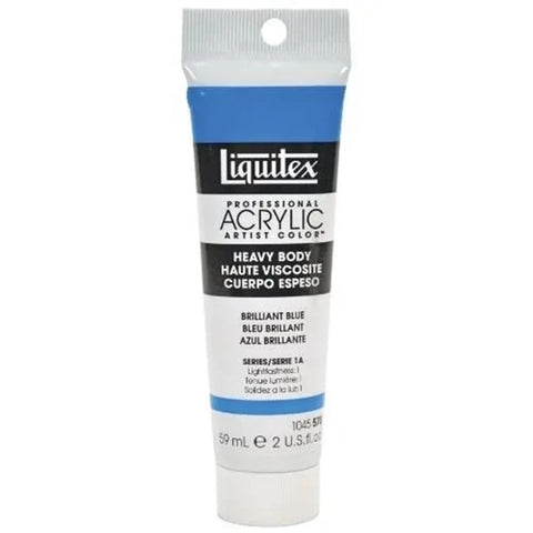 LQX PROF. HEAVY BODY ACRYLFARBE 59ML TUBE BRILLANTBLAU