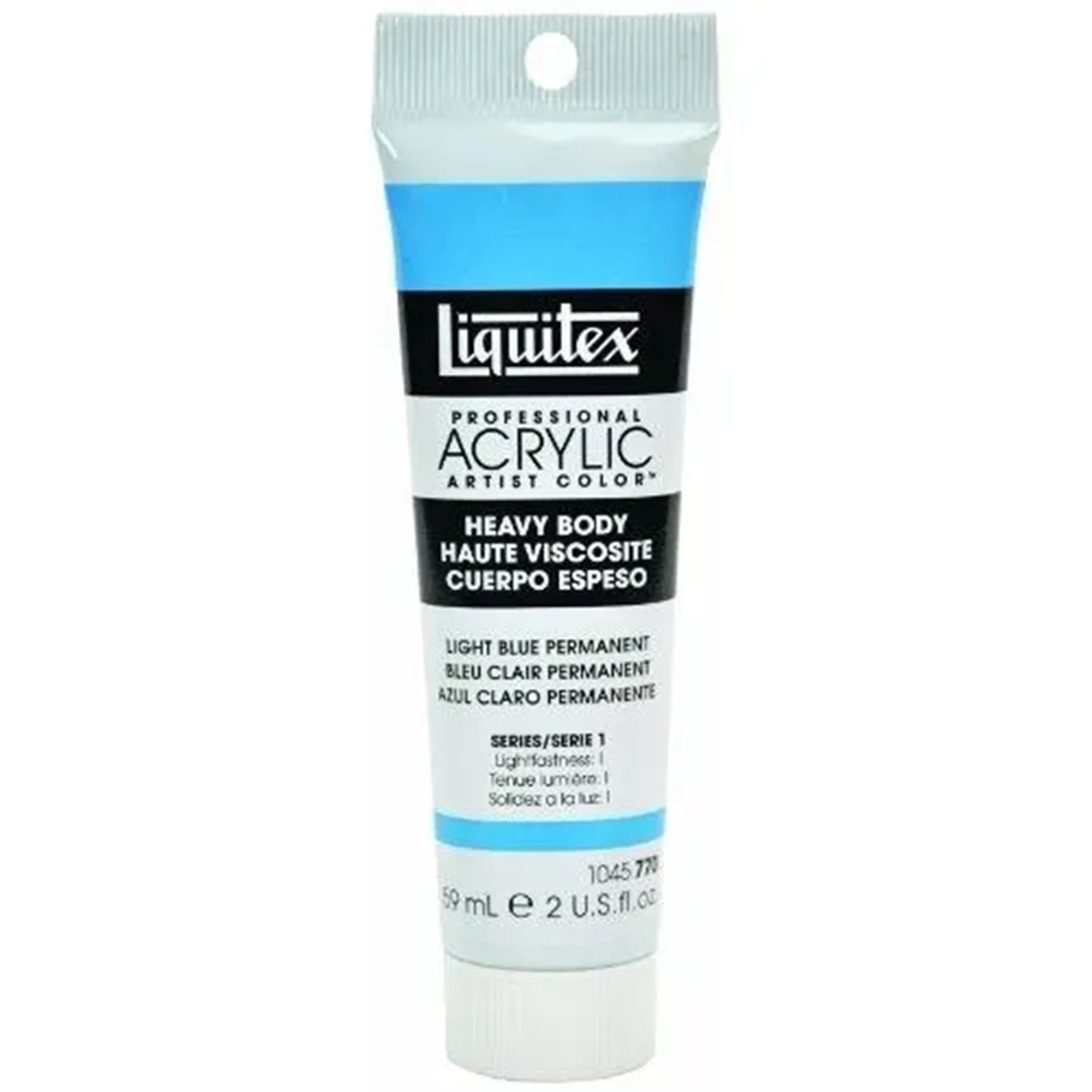 LQX PROF. HEAVY BODY ACRYLFARBE 59ML TUBE HELLBLAU PERMANENT