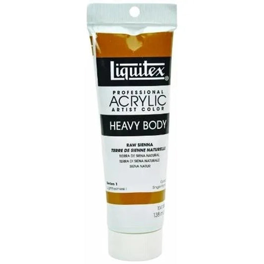 LQX PROF. HEAVY BODY ACRYLFARBE 138ML TUBE SIENA NATUR