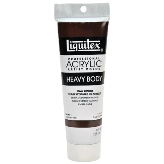 LQX PROF. HEAVY BODY ACRYLFARBE 138ML TUBE UMBRA NATUR