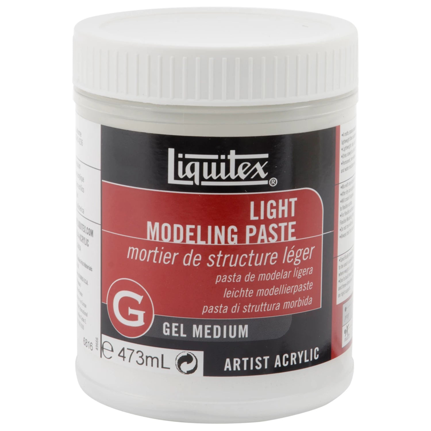 LQX ACRYL LEICHTE MODELLIERMASSE 473ML