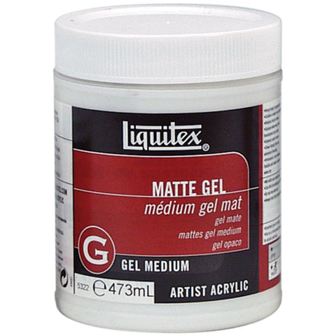 LQX ACRYL MATT GEL MEDIUM 473ML