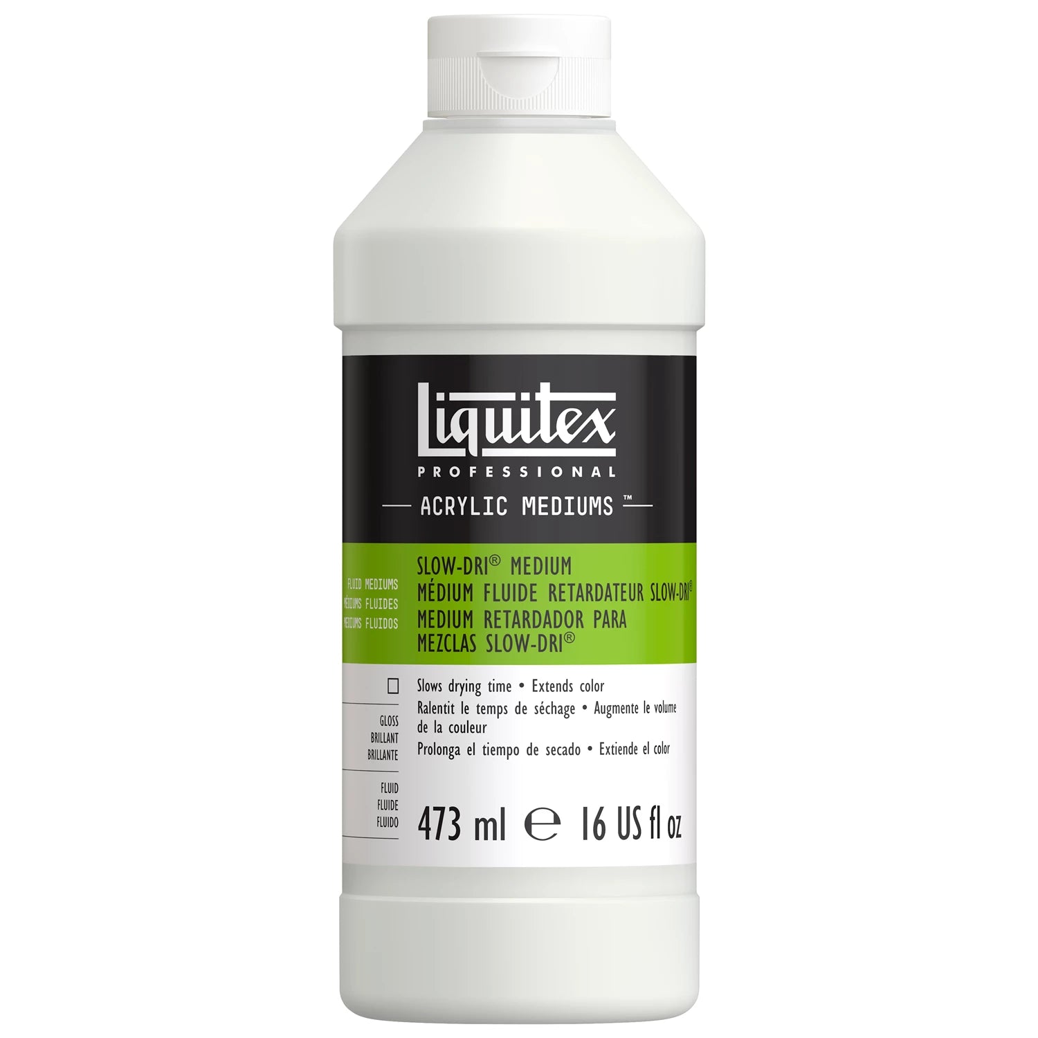 LQX ACRYL RETARDING MEDIUM FLUID 473ML