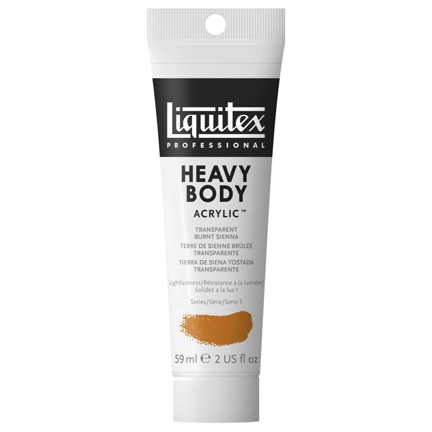 LQX PROF. HEAVY BODY ACRYLFARBE 59ML TUBE SIENA GEBRANNT TRA