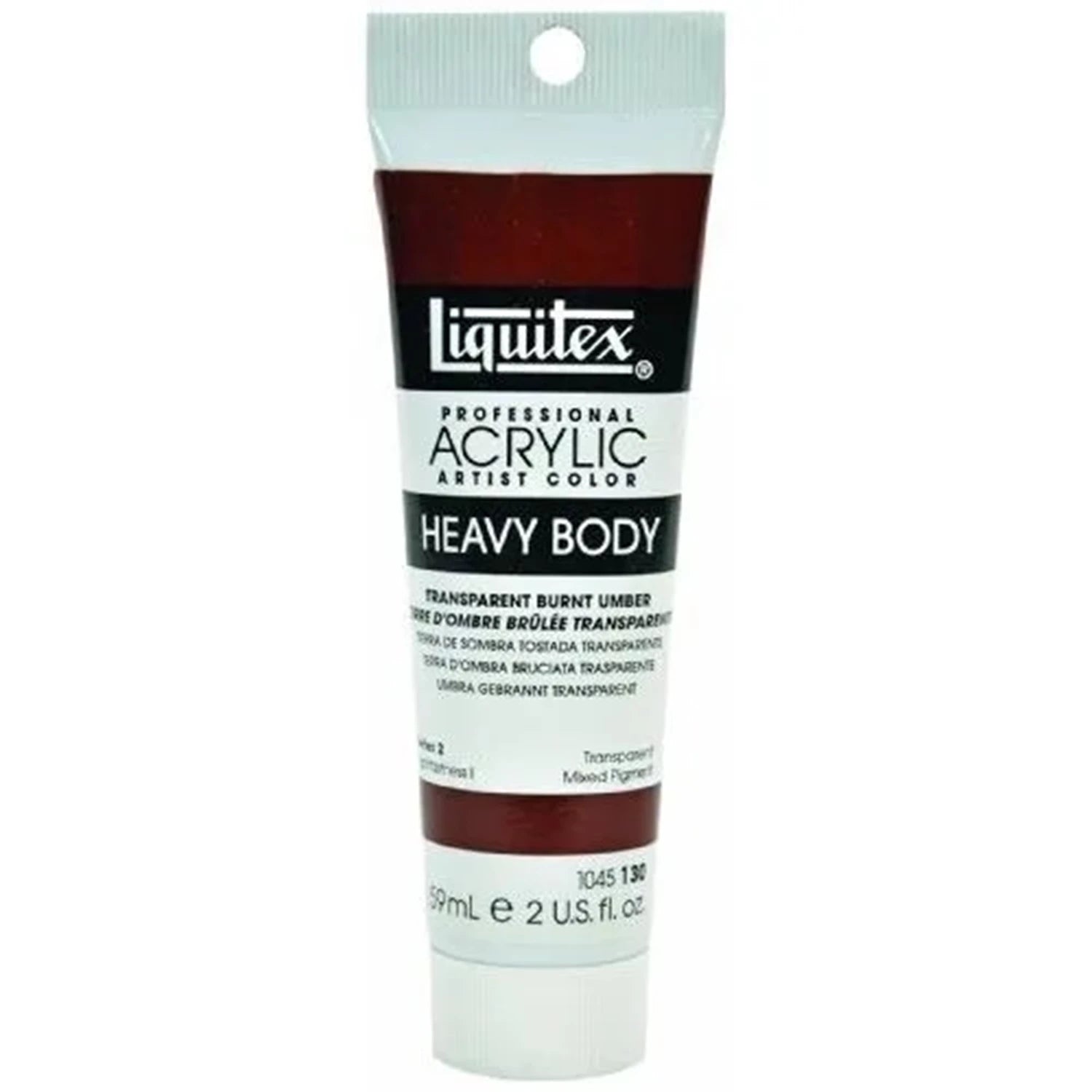 LQX PROF. HEAVY BODY ACRYLFARBE 59ML TUBE UMBRA GEBRANNT TRA