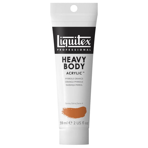 LQX PROF. HEAVY BODY ACRYLFARBE 59ML TUBE PYRROLORANGE