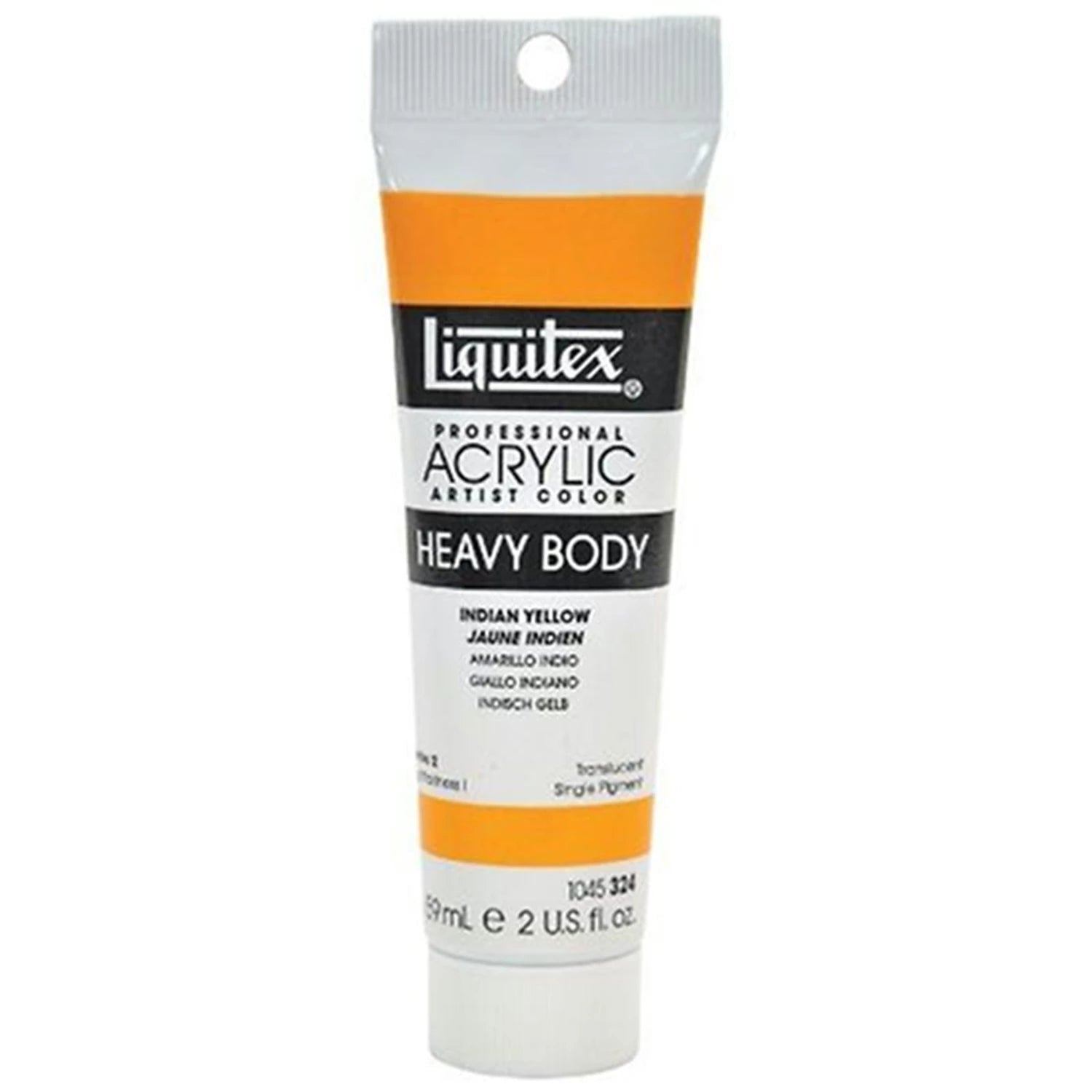 LQX PROF. HEAVY BODY ACRYLFARBE 59ML TUBE INDISCH GELB