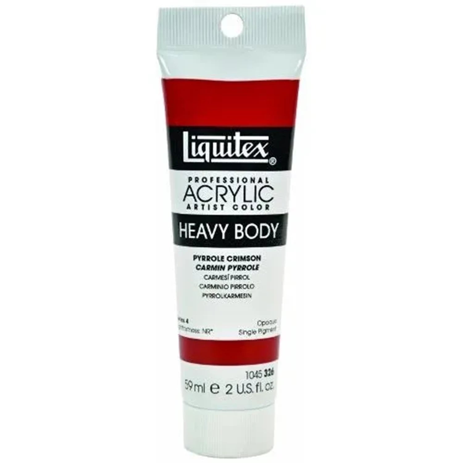 LQX PROF. HEAVY BODY ACRYLFARBE 59ML TUBE PYRROLKARMESIN