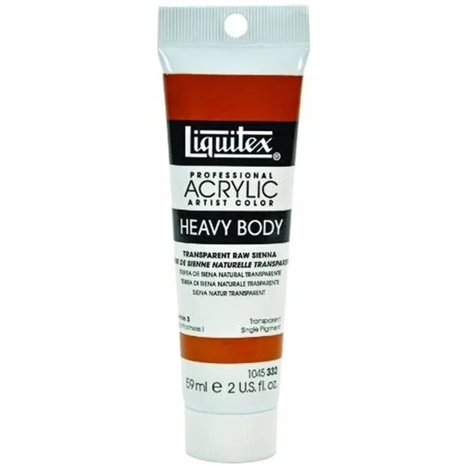 LQX PROF. HEAVY BODY ACRYLFARBE 59ML TUBE SIENA NATUR TRANSP