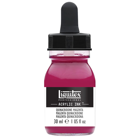 LQX PROF. ACRYLIC INK 30ML FLASCHE ACRA MAGENTA