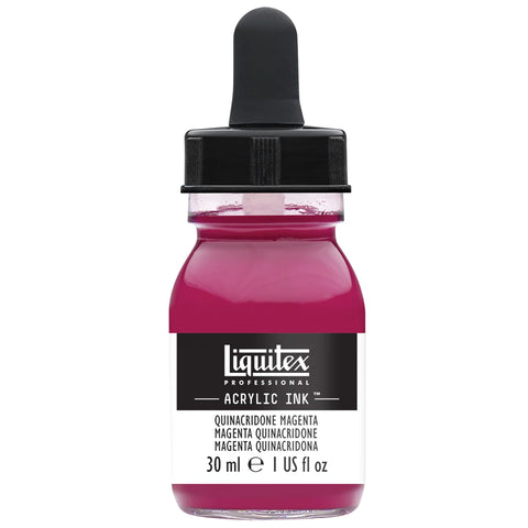 LQX PROF. ACRYLIC INK 30ML FLASCHE ACRA MAGENTA