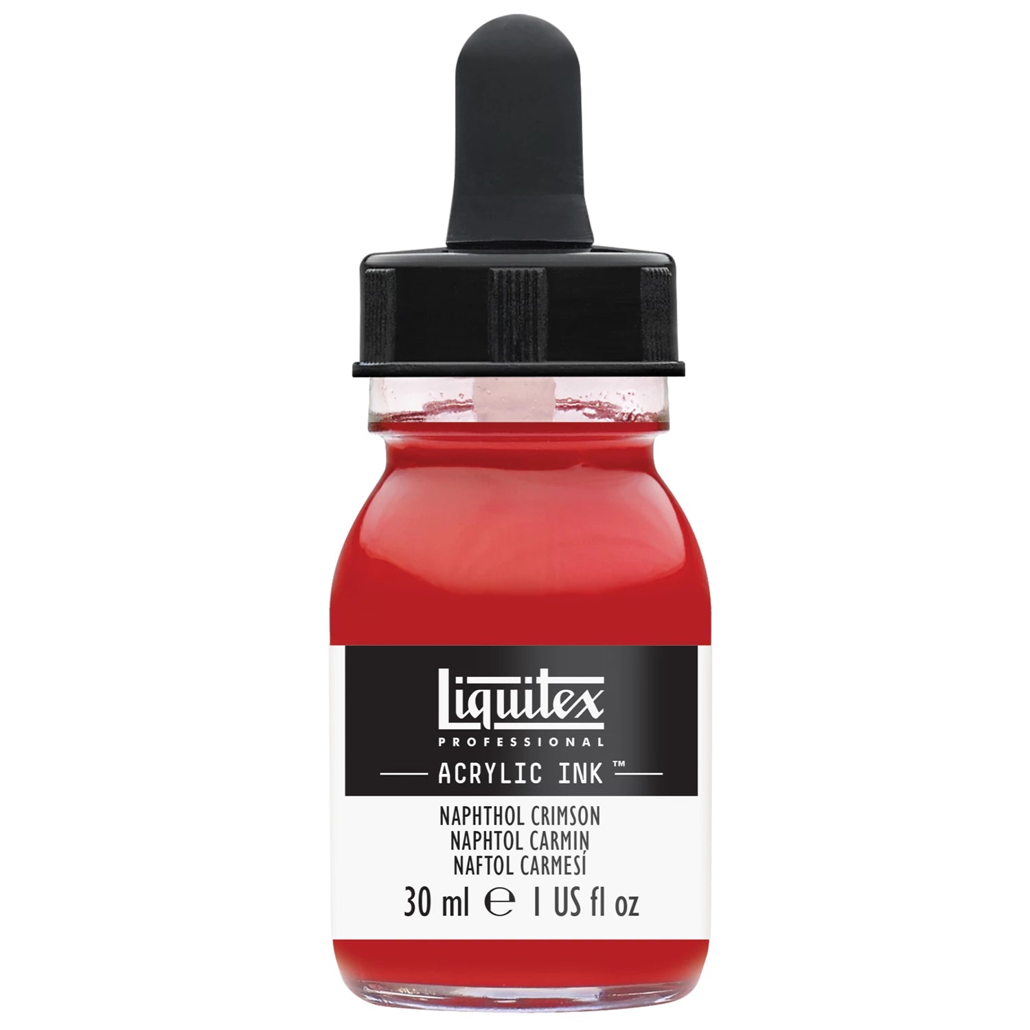 LQX PROF. ACRYLIC INK 30ML FLASCHE NAPHTHOL KARMIN