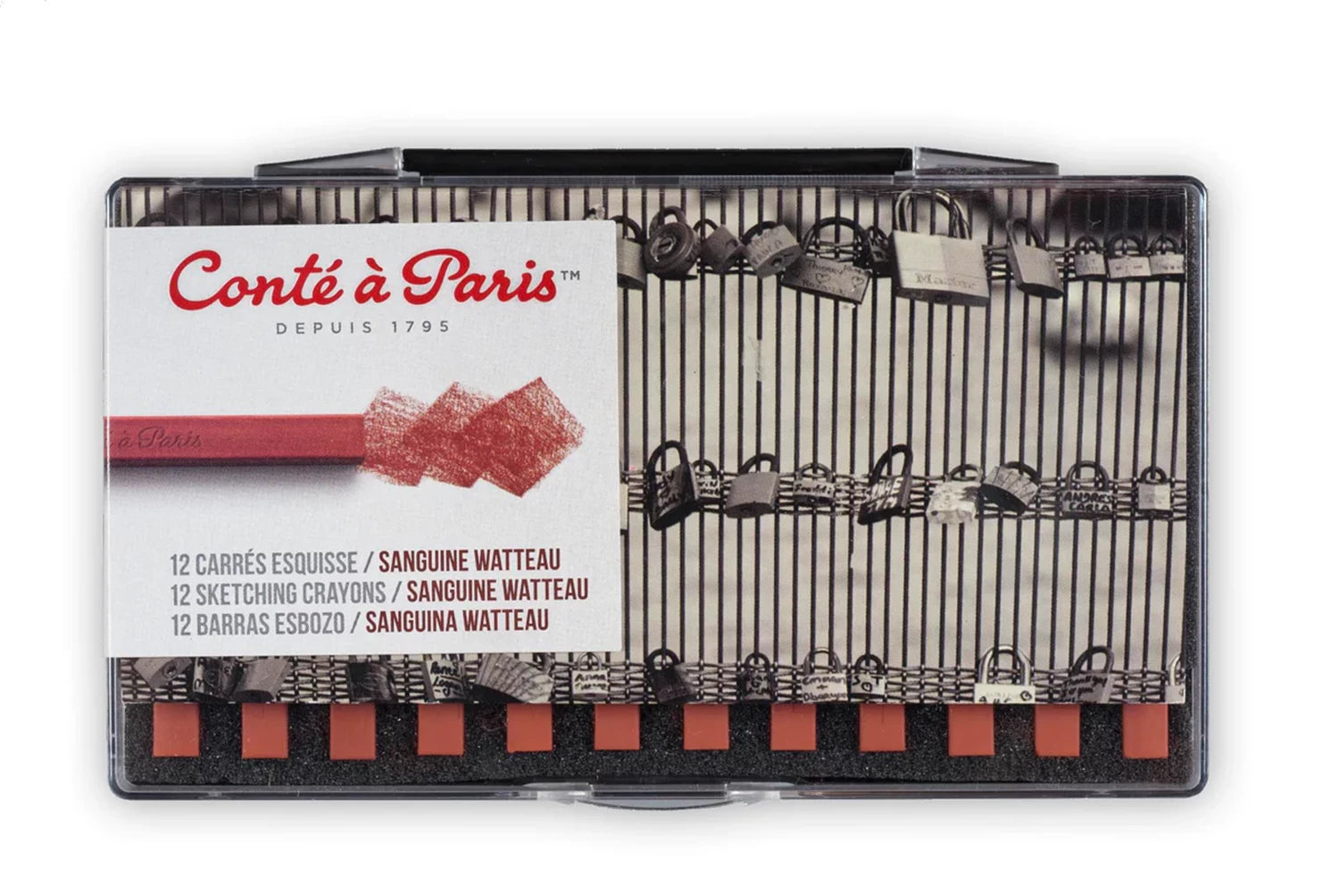 CONTE CARRE RÖT/SAN.WATT. 12ER BOX