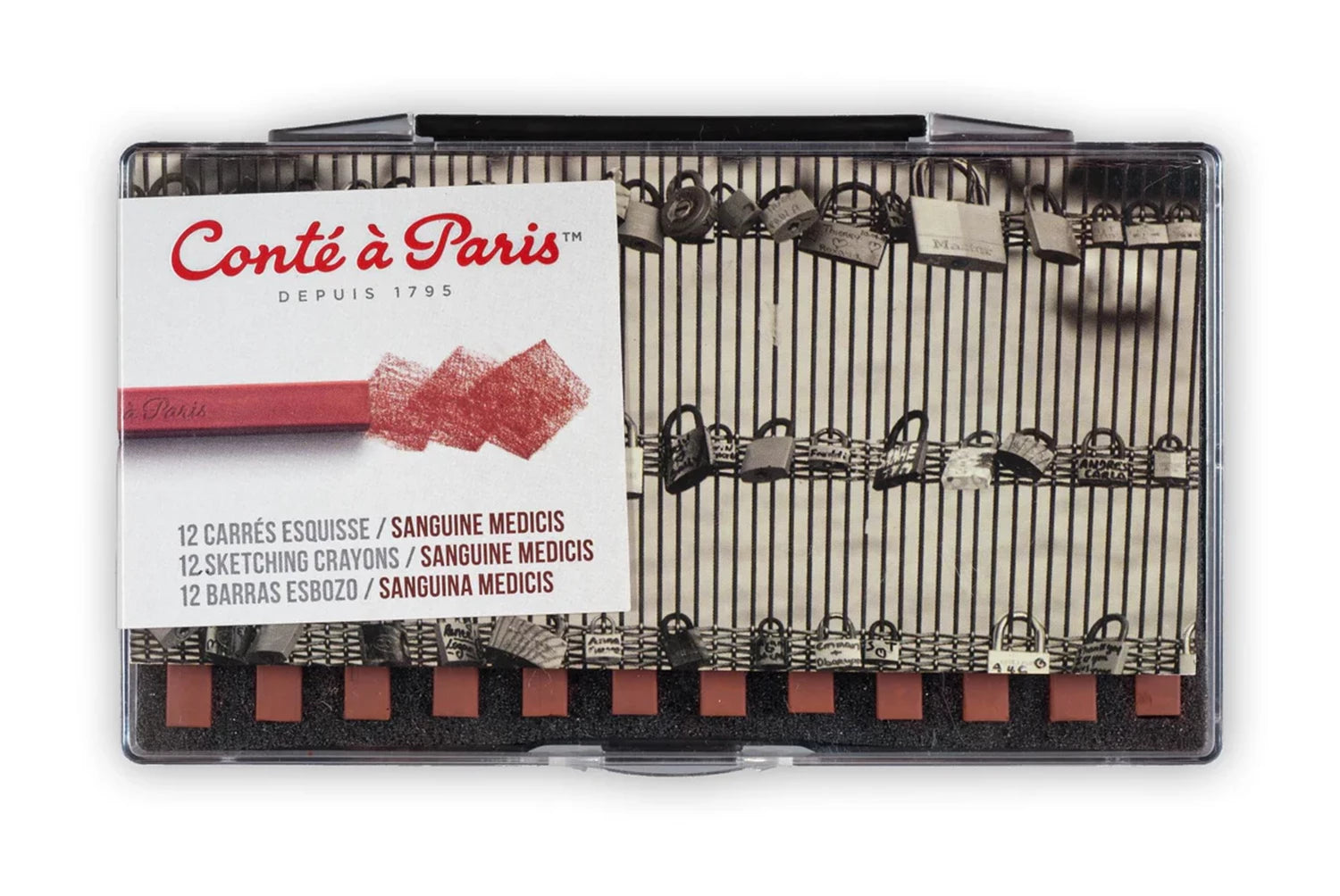 CONTE CARRE RÖT/SAN.MEDI 12ER BOX