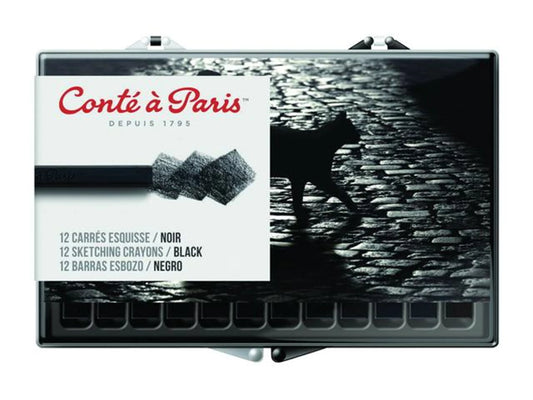 CONTE CARRE SCHWARZ H 12ER BOX