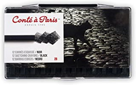 CONTE CARRE SCHWARZ 2B 12ER BOX