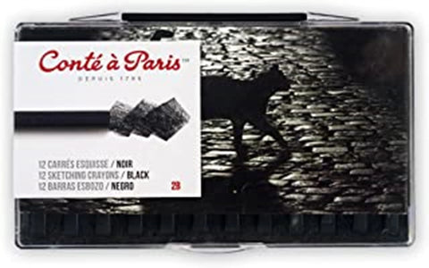 CONTE CARRE SCHWARZ 2B 12ER BOX