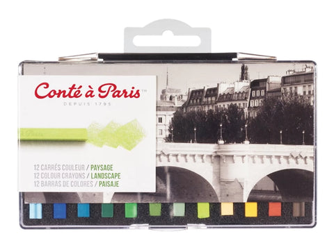 CONTE CARRE SORTIMENT 12 FARBEN LANDSCHAFT HÄNGBAR