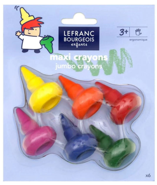 LFB KINDER WACHSMALBIRNEN SET 6 FARBEN