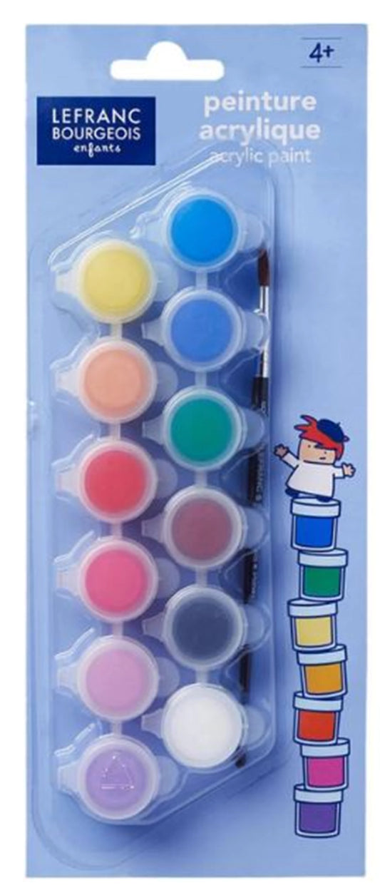 LFB KINDER BLISTERSET 12 MEHRZWECKFARBEN