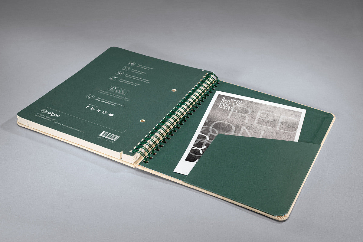 CONCEPTUM Notizbuch bamboo A5 CO672 punktkariert, 160 S., bunt