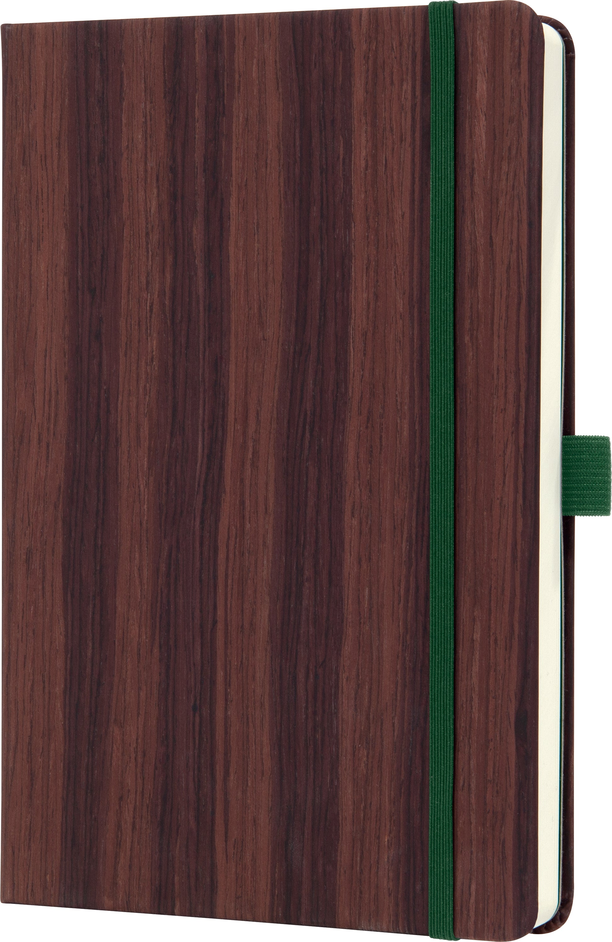 CONCEPTUM Notizbuch A5 CO673 dark wood, dots 194 Seiten