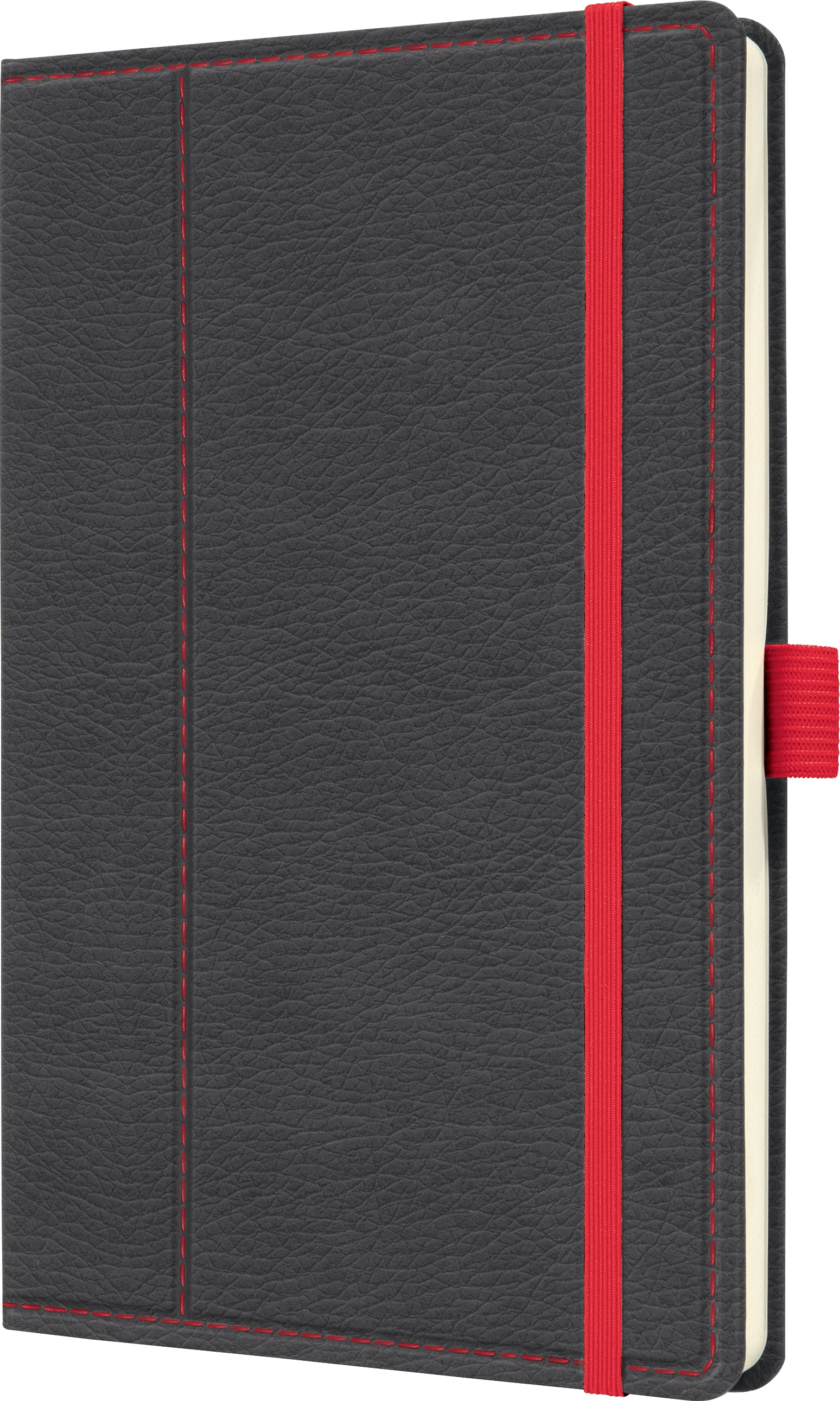 CONCEPTUM Notizbuch A5 CO695 grey-red, dots 194 Seiten