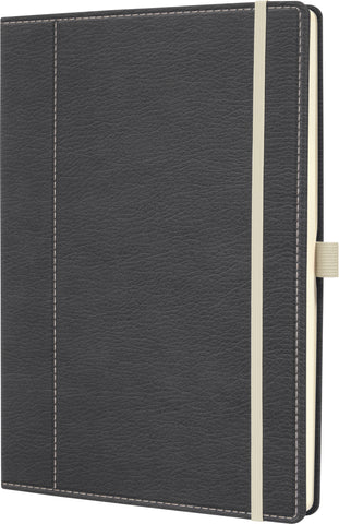 CONCEPTUM Notizbuch A4 CO696 grey-white, dots 194 Seiten