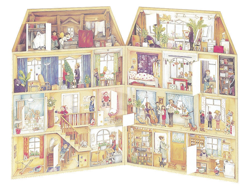 COPPENRATH Wandkalender 1010 Im Weihnachtshaus