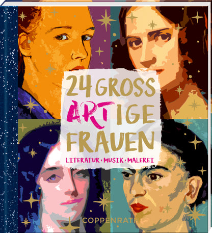 COPPENRATH Adventskalenderbuch 63535 24 grossartige Frauen