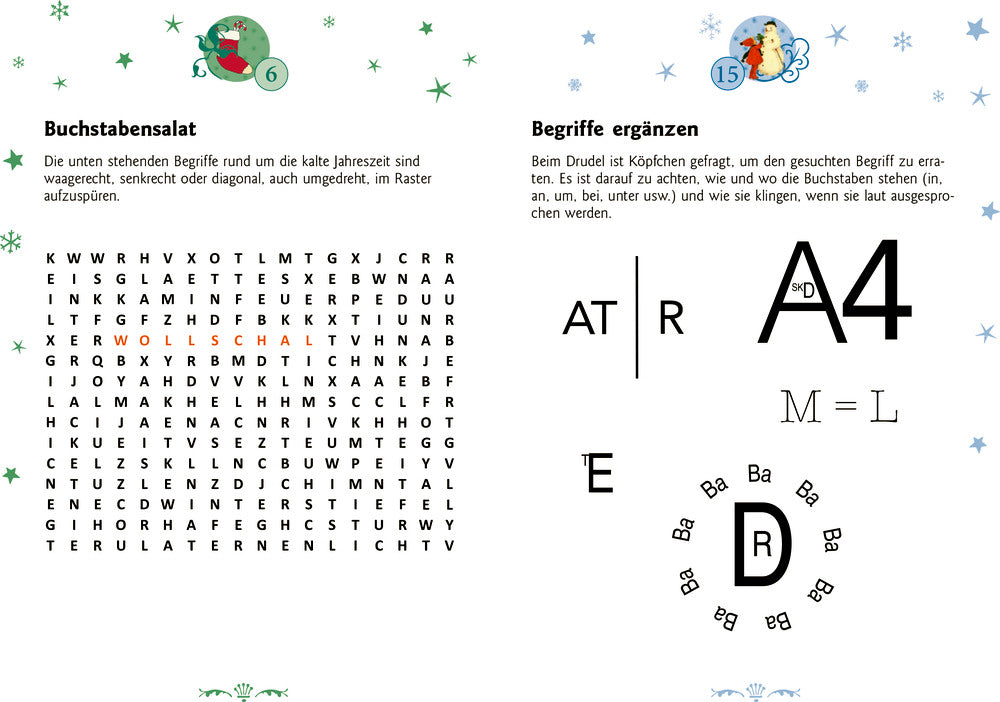 COPPENRATH Kleines Adventsbuch 64635 All überall auf den Tannenspi