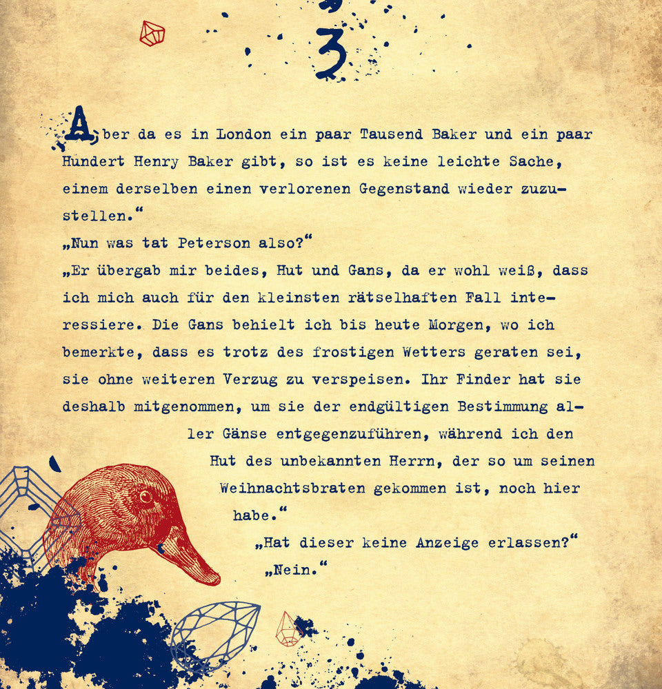 COPPENRATH Adventskalender 59x47cm 71548 Krimi Advent Sherlock Holmes