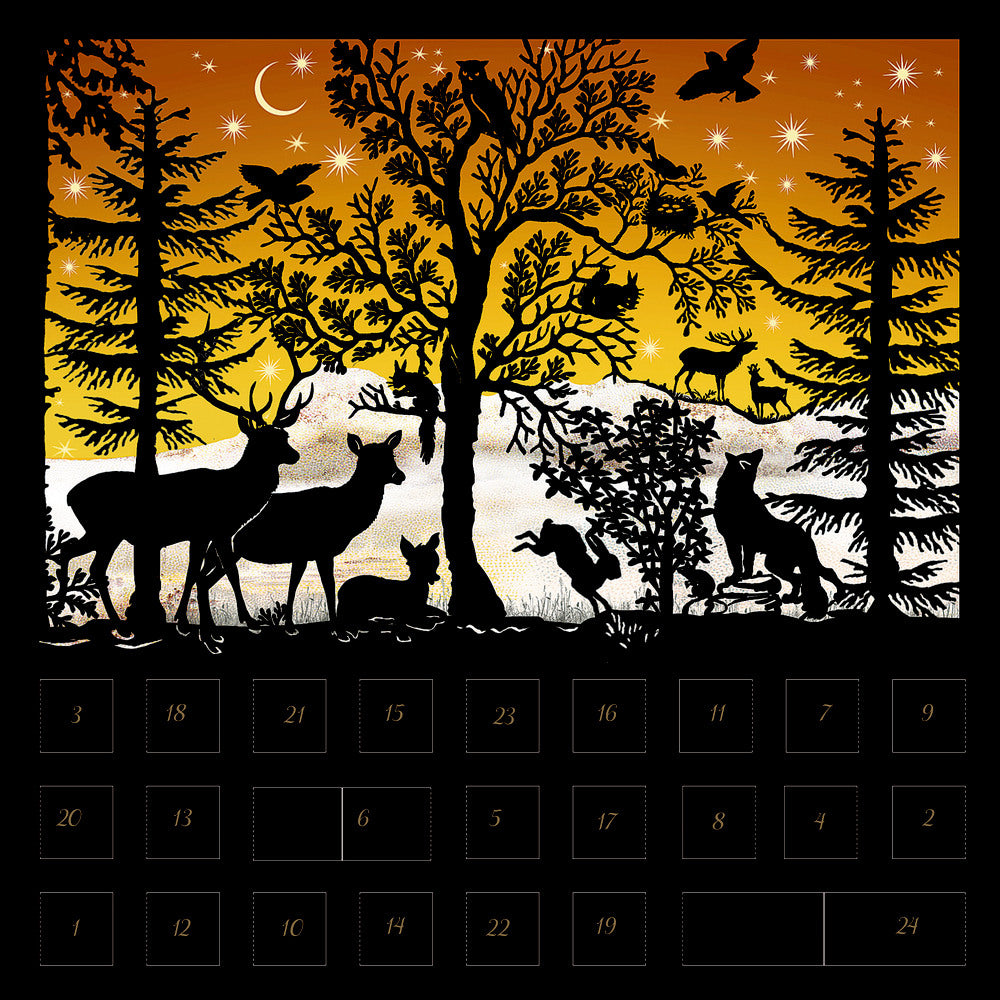 COPPENRATH Adventskalender 15x15cm 71811 Stille Nacht