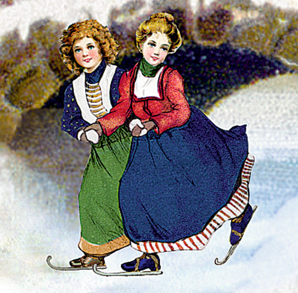 COPPENRATH Adventskalender 38x60cm 71890 Eisenbahn Tanne