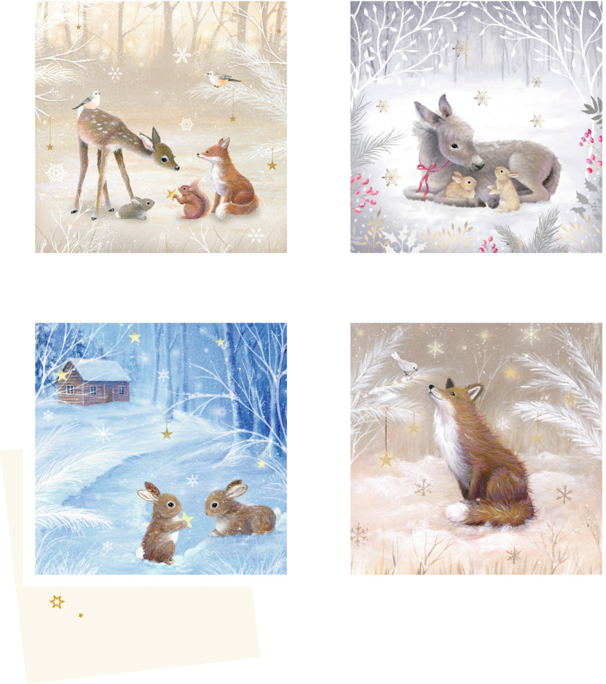 COPPENRATH Adventskalender 15x15cm 72279 Winterzauber