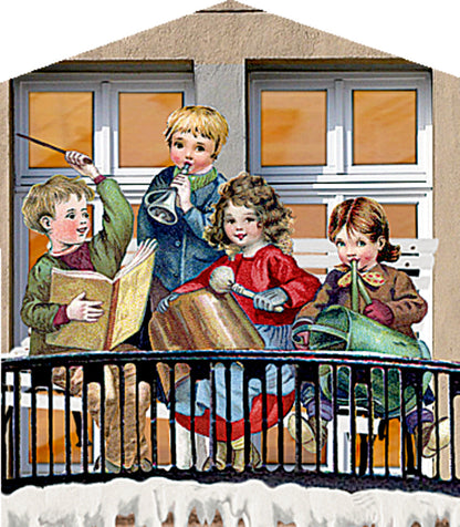 COPPENRATH Aufstell-Adventskalender 72505 Weihnachtslädchen-Leporello