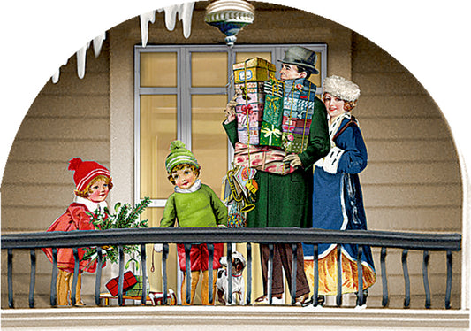 COPPENRATH Aufstell-Adventskalender 72505 Weihnachtslädchen-Leporello