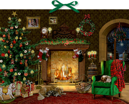 COPPENRATH Wandkalender 72553 Kaminzimmer