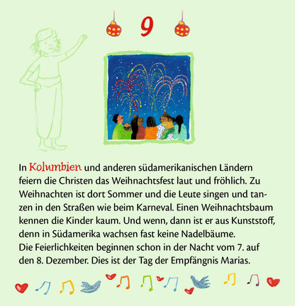 COPPENRATH Zettelkalender 72568 Weihnachten Kindern der Welt