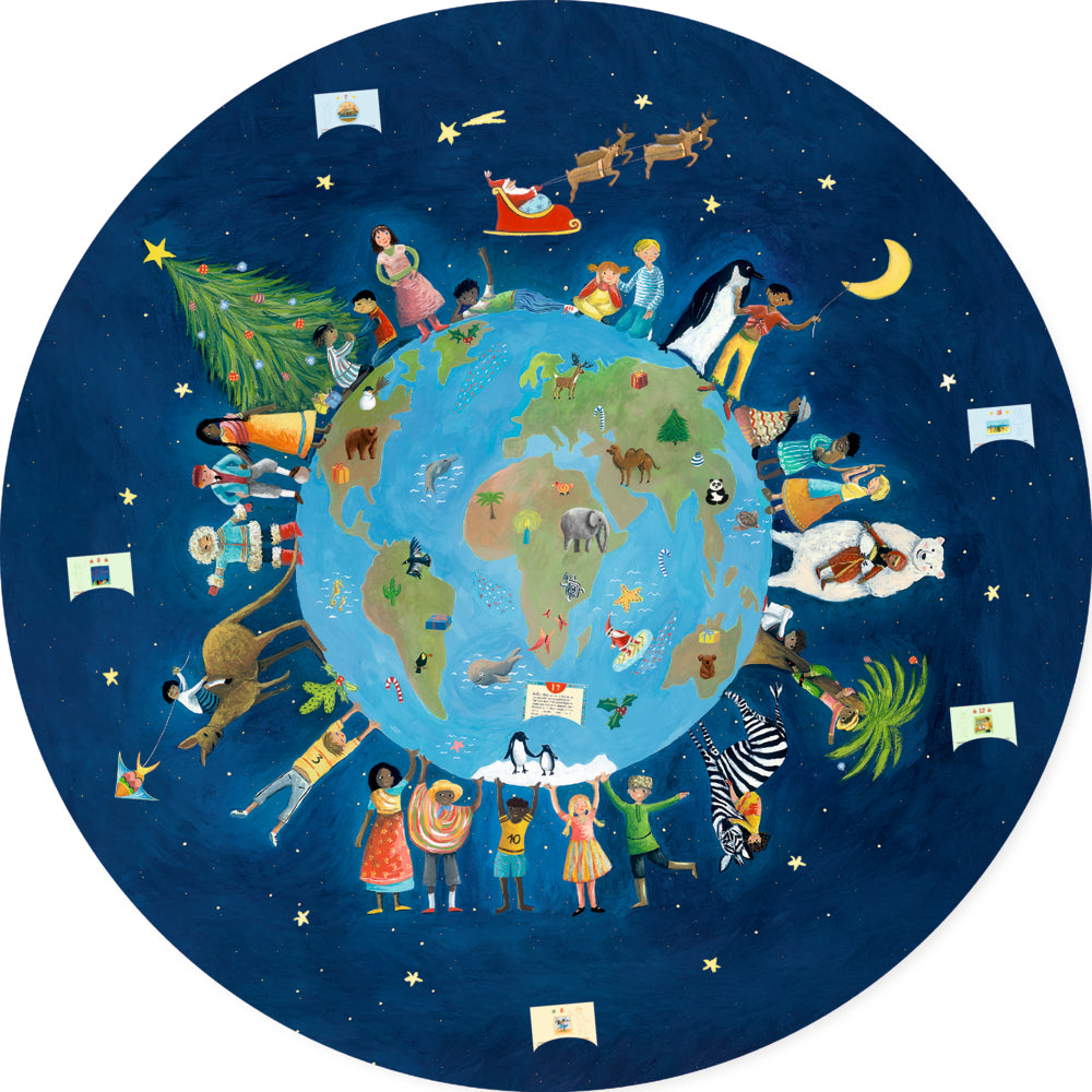 COPPENRATH Zettelkalender 72568 Weihnachten Kindern der Welt