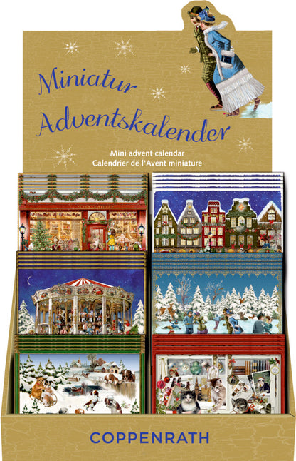 COPPENRATH Adventskalender Mini 85x60mm 94873 Fröhliche Weihnachten