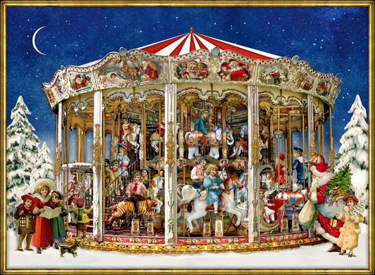 COPPENRATH Adventskalender Mini 85x60mm 94873 Fröhliche Weihnachten