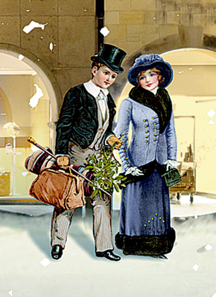 COPPENRATH A4 Adventskalender 95320 Weihnachtliches Stadtpanorama