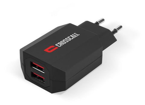Crosscall Dual-USB wall charger black
