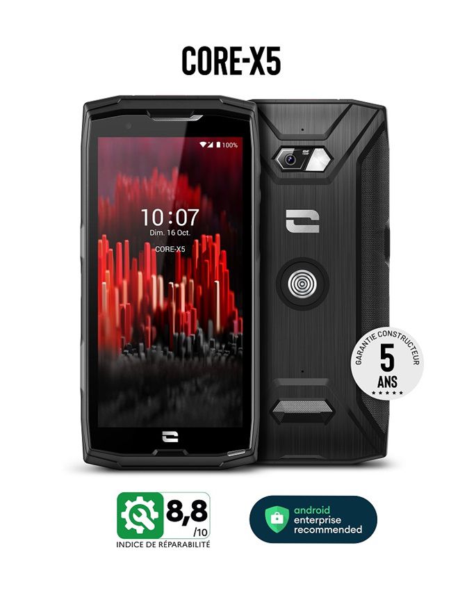 Crosscall CORE X5 128GB Black