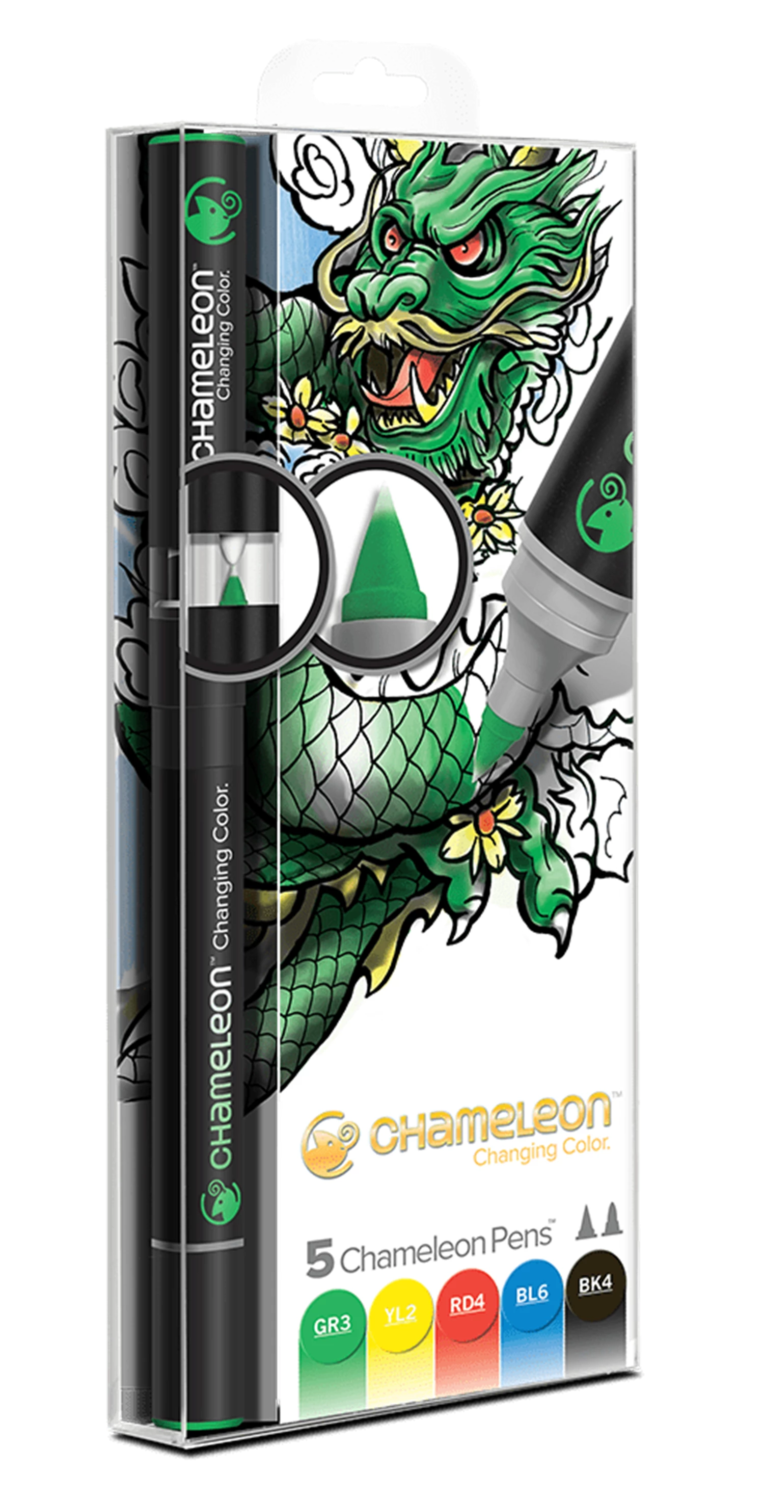 CHAMELEON 5-PEN PRIMARY TONES SET