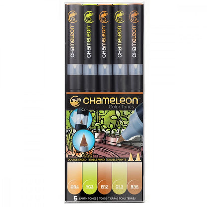 CHAMELEON 5-PEN EARTH TONES SET