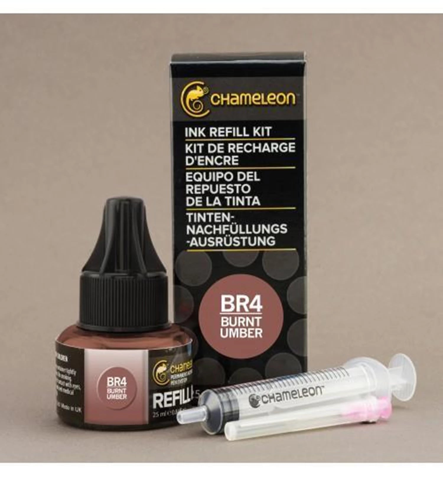 INK REFILL 25ML - BURNT UMBER BR4